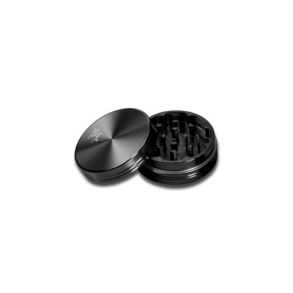 Black Leaf 2-part aluminium grinder
